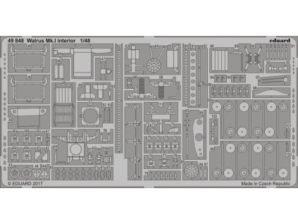 1/48 Walrus Mk.I interior  for AIRFIX kit