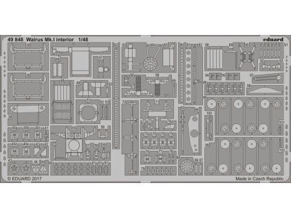 1/48 Walrus Mk.I interior for AIRFIX kit