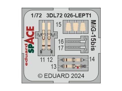 MiG-15bis SPACE 1/72 recommended for EDUARD