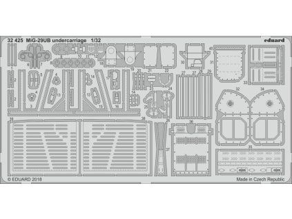 1/32 MiG-29UB undercarriage for TRUMPETER kit