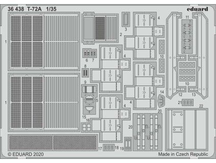 1/35 T-72A for HOBBY BOSS kit