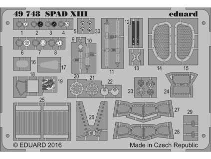 1/48 SPAD XIII for REVELL kit