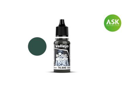 Vallejo Model Color 70896 Extra Dark Green Matt (18 ml)