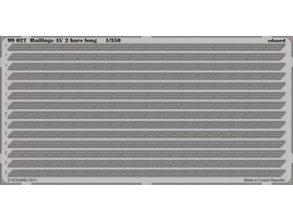 1/350 Railings 45´ 2 bars long