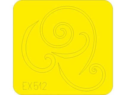 Bf 109G spinner spirals 1/48 recommended for EDUARD