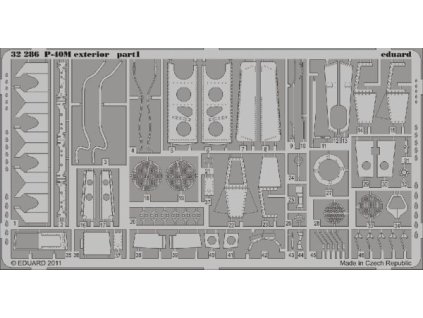 1/32 P-40M exterior for HASEGAWA kit