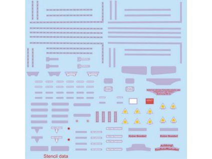 Fw 190A stencils 1/48