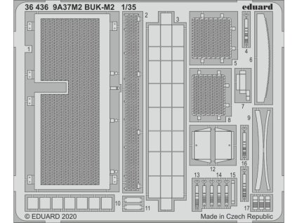 1/35 9A37M2 BUK-M2  for PANDA kit