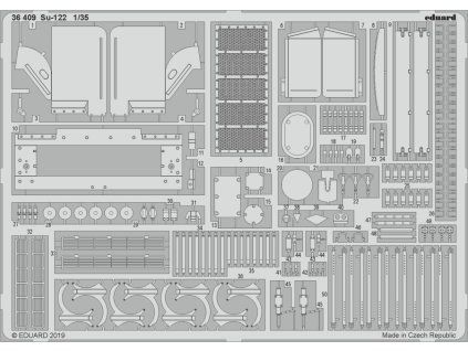 1/35 Su-122 for TAMIYA kit