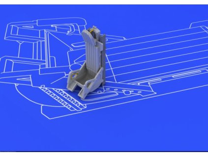 MiG-15 ejection seat  1/72 recommended for EDUARD