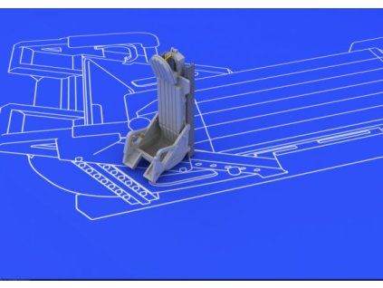 MiG-15 ejection seat 1/72 recommended for EDUARD
