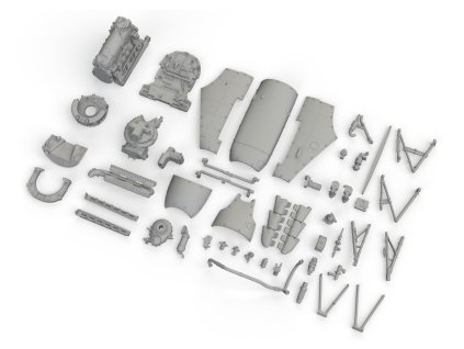 Spitfire Mk.I engine 1/48 recommended for EDUARD