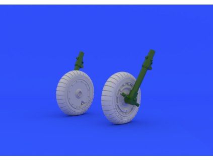 Fw 190 wheels late 1/48 recommended for EDUARD