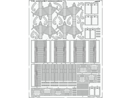1/72 Sunderland Mk.V maintenance platforms for SPECIAL HOBBY kit