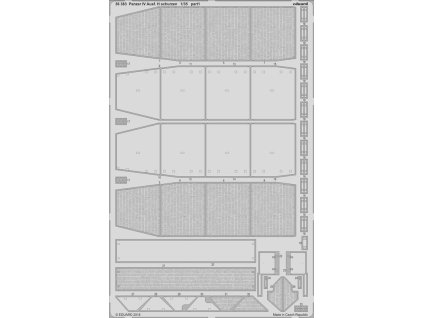 1/35 Panzer IV Ausf. H schurzen for ACADEMY kit