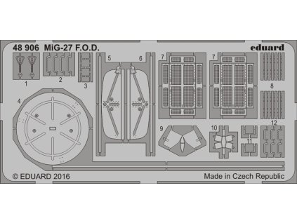 1/48 MiG-27 F.O.D. for TRUMPETER kit