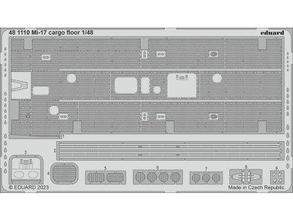 Mi-17 cargo floor 1/48 recommended for AMK