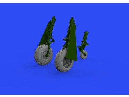 P-51D wheels block tread 1/48 recommended for EDUARD