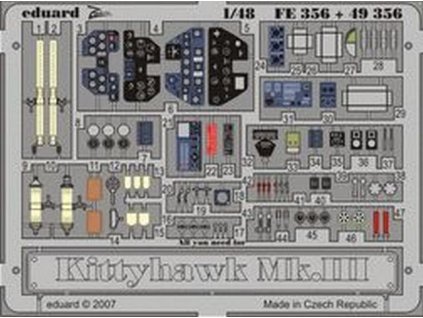 1/48 Kittyhawk Mk.III for HASEGAWA kit