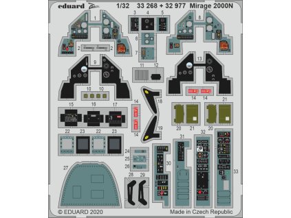 1/32 Mirage 2000N for KITTY HAWK kit