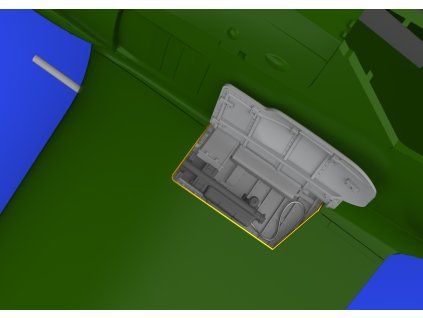 Fw 190A wingroot gun bays 1/48 recommended for EDUARD