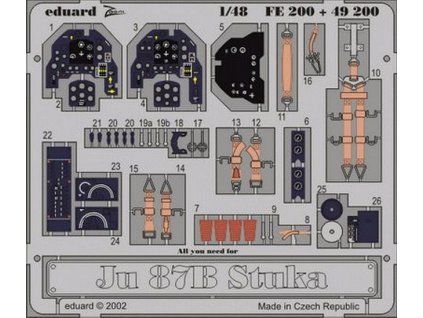 Ju 87B Stuka recommended for HASEGAWA