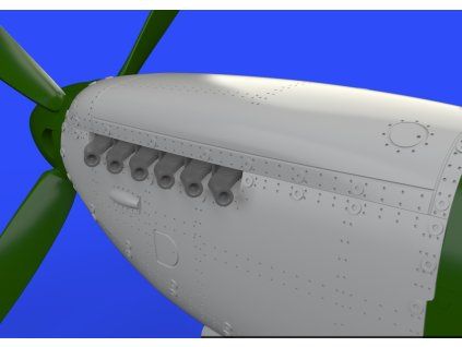 Spitfire Mk.IX engine 1/72 recommended for EDUARD