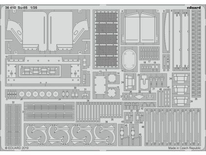 1/35 Su-85 for TAMIYA kit