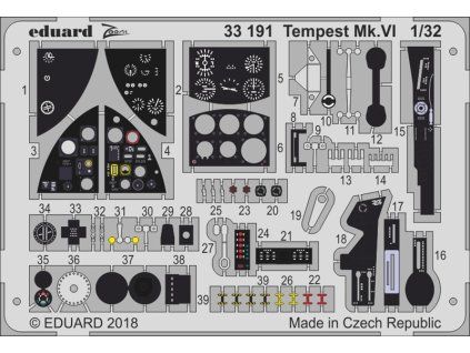 1/32 Tempest Mk.VI for SPECIAL HOBBY kit