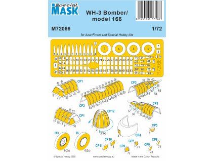 1/72 WH-3 Bomber / model 166 MASK