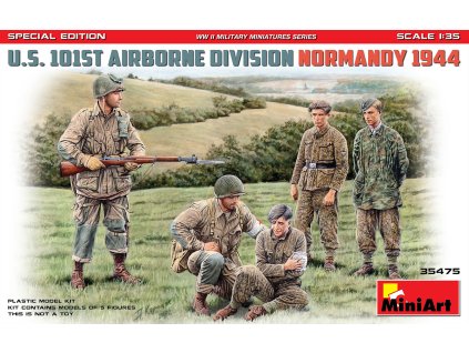 1/35 U.S. 101ST AIRBORNE DIVISION NORMANDY 1944. SPECIAL EDITION