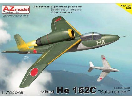 1/72 Heinkel He 162C "Salamander" In foreg.ser
