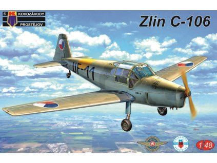 1/48 Zlin C-106 2xCZ,Hun,Egypt - Kovozávody