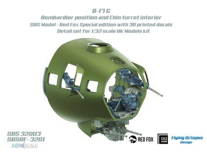 Red Fox Studio 1/32 B-17G (for HK Models)