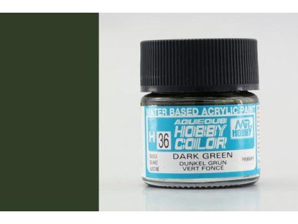 Aqueous Hobby Colors (10 ml) Dark Green