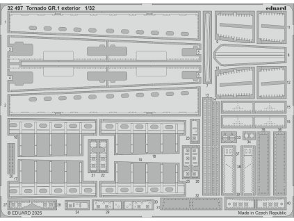 Tornado GR.1 exterior 1/32 recommended for ITALERI