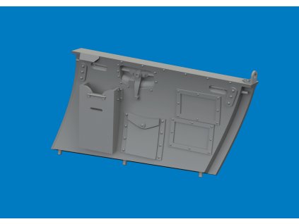 Hurricane Mk.II cockpit door PRINT 1/32 recommended for REVELL