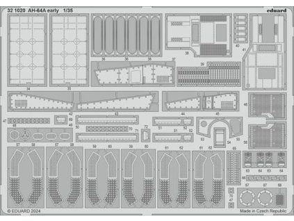 AH-64A early 1/35 recommended for TRUMPETER - Eduard 1