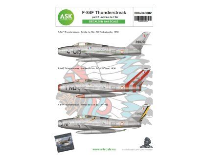 1/48 F-84F Thunderstreak part 2 - Armée de l´Air