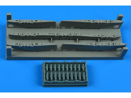 1/48 Sepecat Jaguar GR.1/GR.1a pylons without covers recommended for Airfix