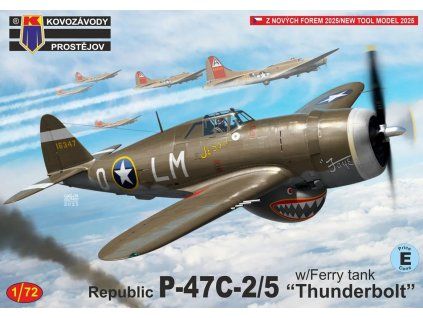 1/72 P-47C-2/5 "Thunderbolt" with Ferry tank
