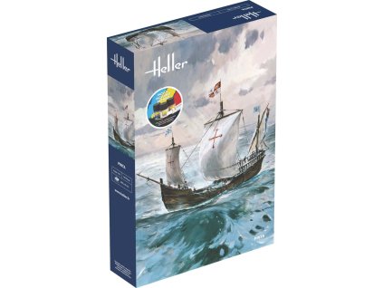 1/75 Pinta – Historical Ship (Caravel) Starter Kit (Heller)