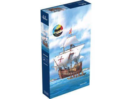 1/75 Santa Maria – Historical Ship (Carrack) Starter Kit (Heller)