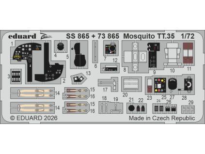 Mosquito TT.35 1/72 recommended for AIRFIX