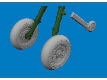 Spitfire Mk.V wheels 1/72 recommended for EDUARD