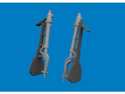 A6M undercarriage legs PRINT 1/48 recommended for EDUARD