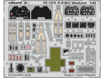 P-51B/C Weekend 1/48 recommended for EDUARD
