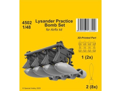 1/48 Lysander Practice Bomb Set / for Airfix kit