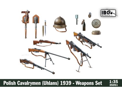 1/35 Polish Cavalrymen (Uhlans) 1939 - Weapons Set