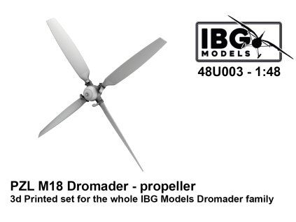 1/48 PZL M18 Dromader - Propeller - 3d Printed Set